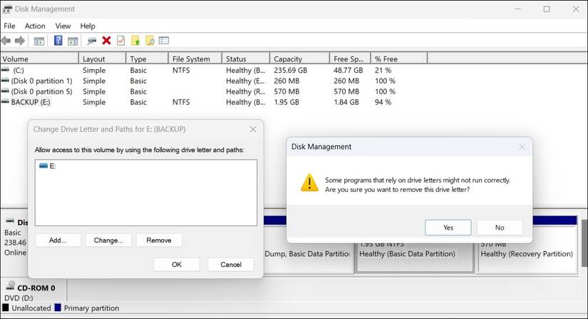 How to Hide a Drive in Windows 11/10