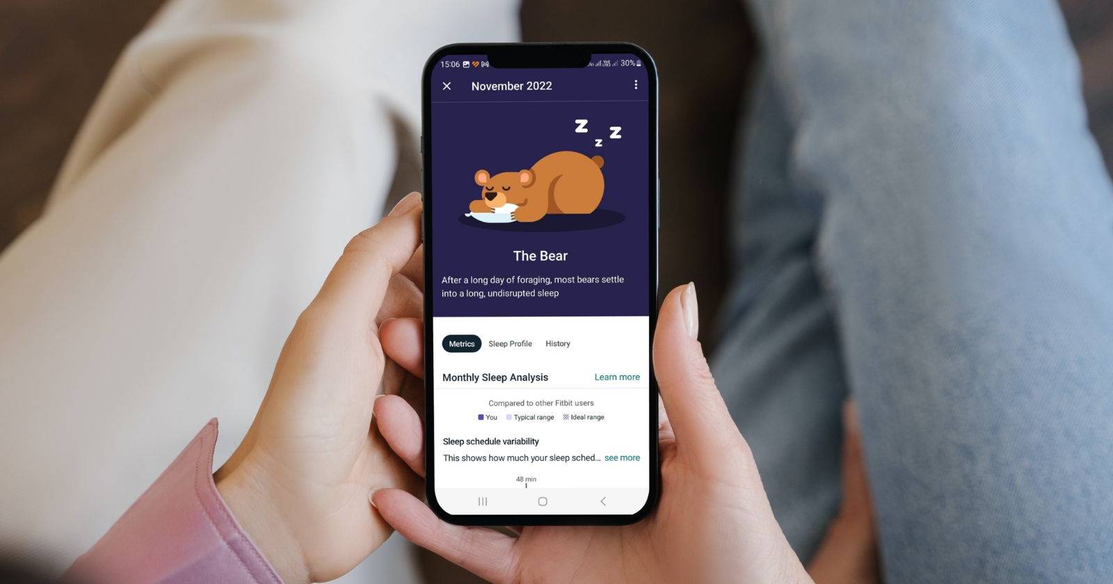 How to Use Fitbit's Sleep Profiles to Start Sleeping Better
