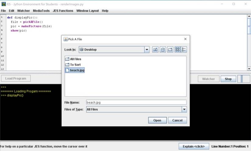How to Render Images Using JES