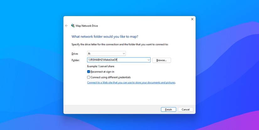 Check Network Drive Path How to Map a Network Drive in Windows 11