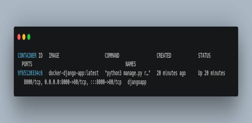 How to Dockerize a Django App
