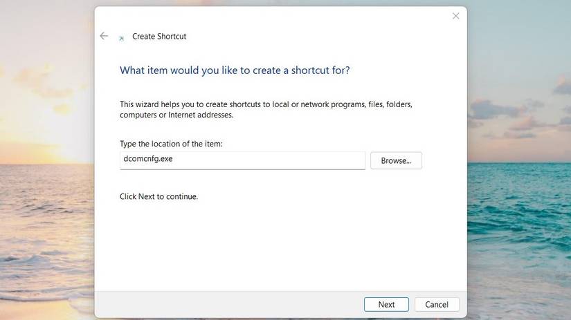 How to Open the Component Services in Windows 11