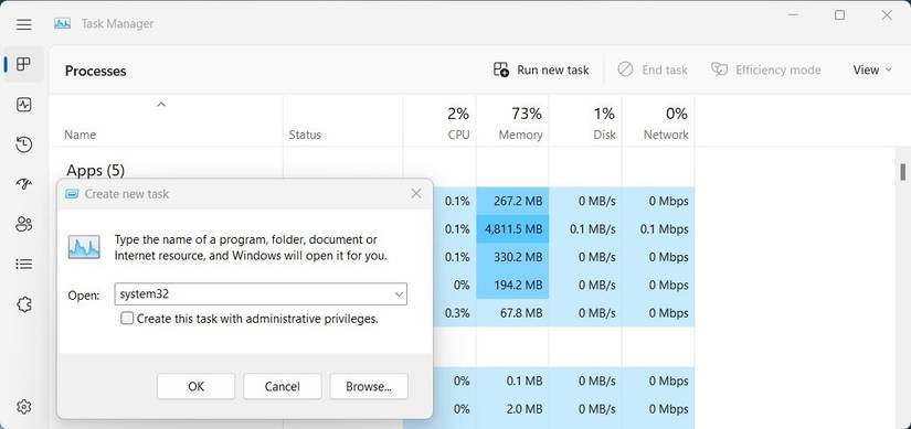 How to Open the System32 Folder in Windows 11