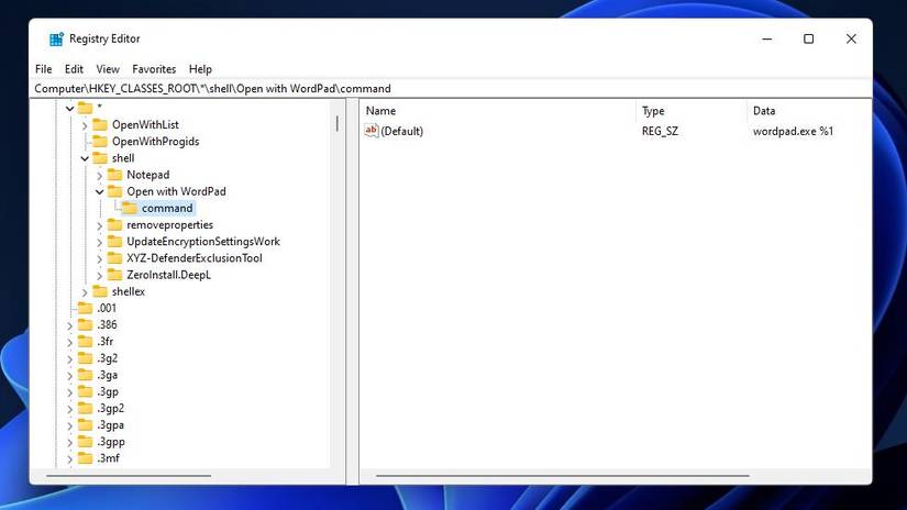 How to Add WordPad Shortcuts to Windows 11’s Context Menu