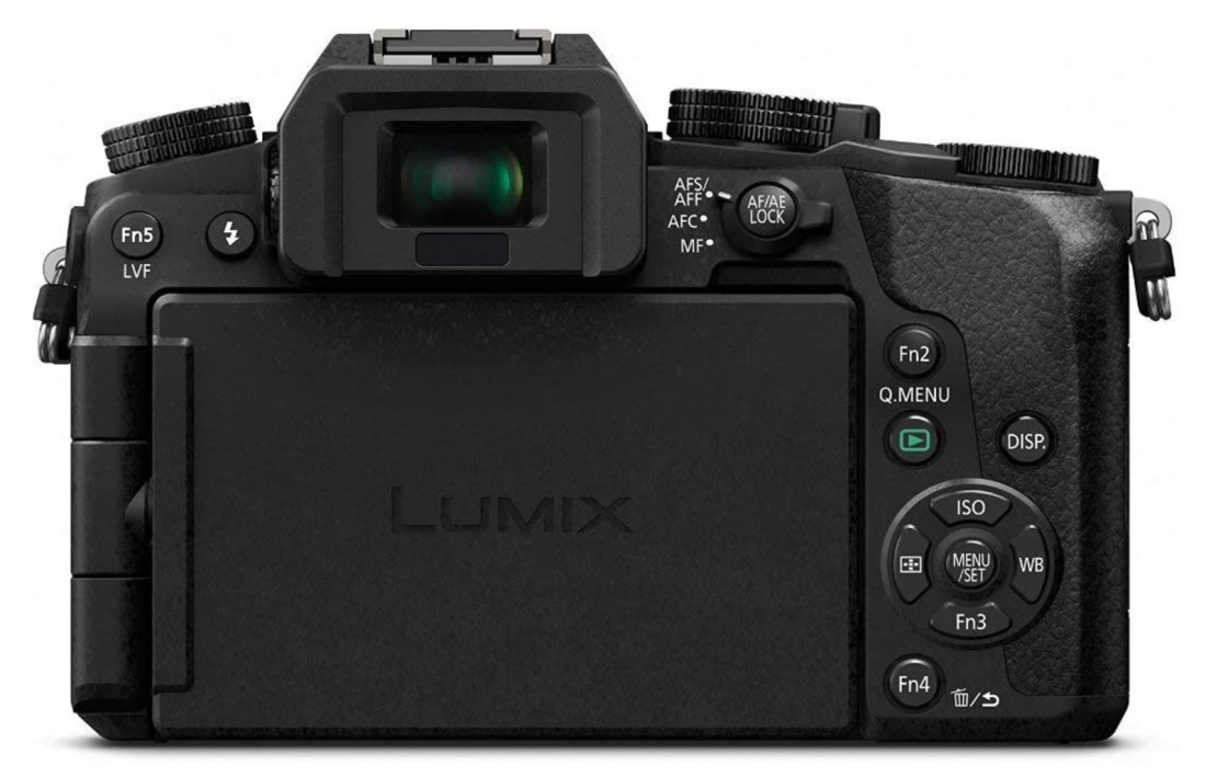 عکسی از پشت پاناسونیک Lumix DMC-G7