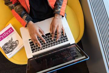 Person Using Macbook Pro