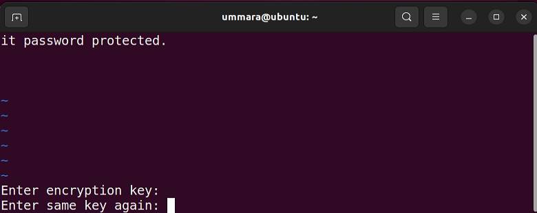 How to Use Vim to Encrypt Text Files on Linux