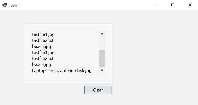 How to Create a Drag and Drop File Uploader in a Winforms App