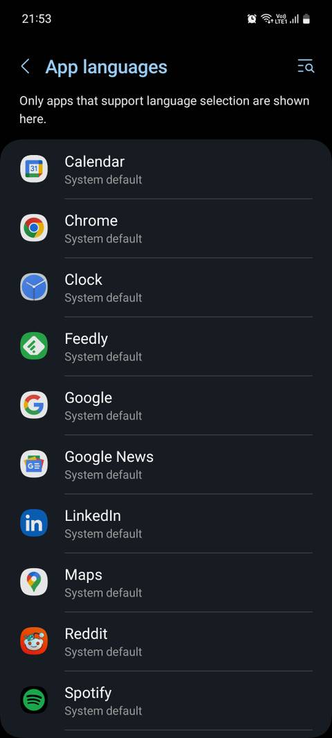 How to Change the Language of Individual Apps on a Samsung Phone