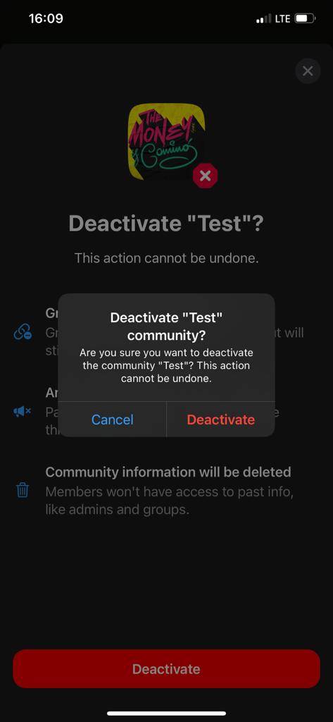 How to Deactivate a WhatsApp Community