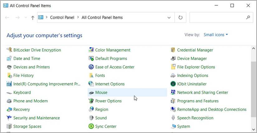 Default Computer Mouse How to Reset the Mouse and Keyboard Settings to Their Defaults on Windows