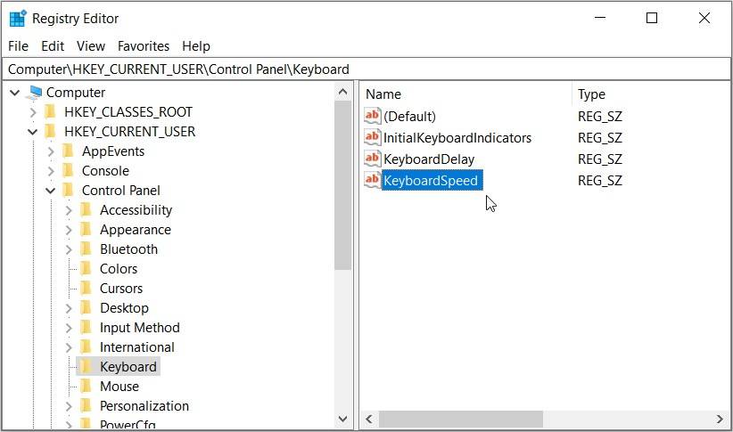 Initialkeyboardindicators 2 How to Reset the Mouse and Keyboard Settings to Their Defaults on Windows