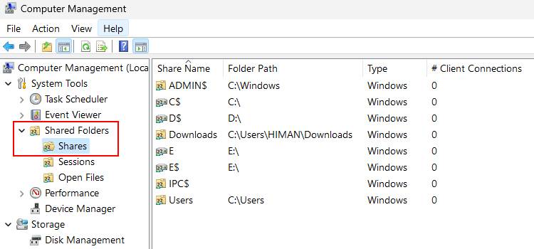 6 Ways to Access a Shared Folder in Windows 11