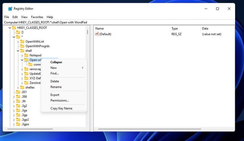 How to Add WordPad Shortcuts to Windows 11’s Context Menu