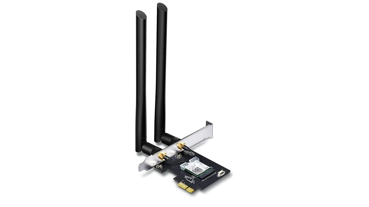 a top-down view of the tp-link ac1200 network card