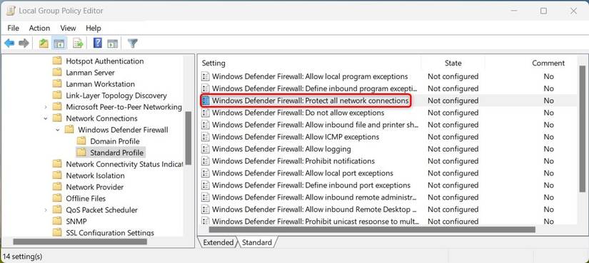 How to Turn Off or Disable the Microsoft Defender Firewall in Windows 11