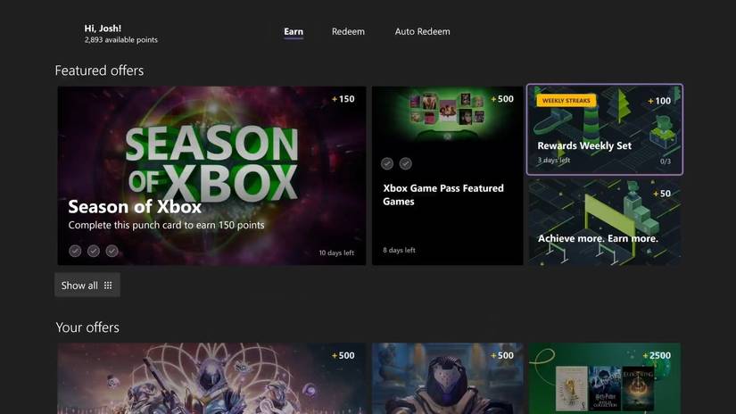 How to Earn Microsoft Reward Points While Playing Your Xbox Series X|S ...