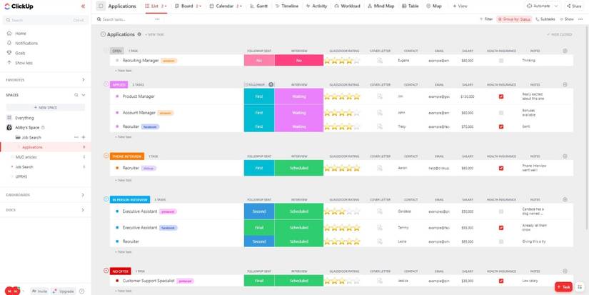 6 Free Job Tracking Templates to Organize Your Job Search