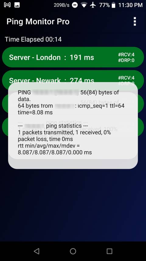 Ping Graph Network Quality Monitor How to Use an Android Device to Monitor Your Network and Devices in ...
