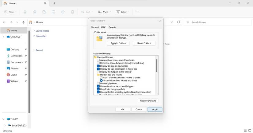 File Explorer Without Folder How to Find and Delete Empty Folders on Windows