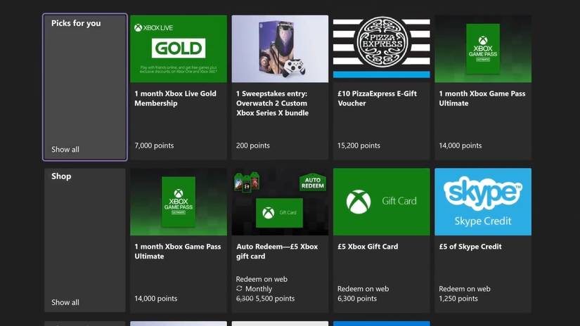 How to Redeem Microsoft Reward Points on the Xbox Series X|S Console