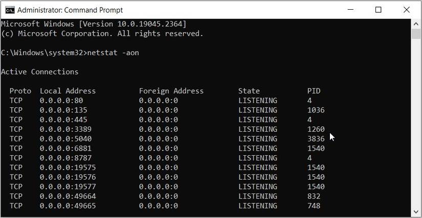 3 Ways to Check for Open TCP/IP Ports on Windows