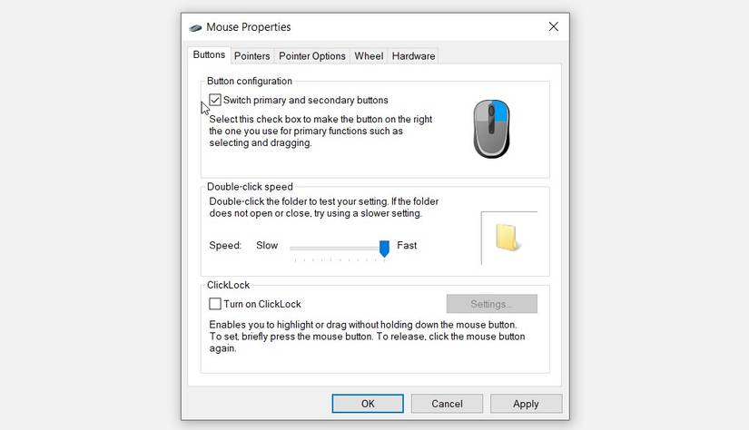 4 Ways to Swap the Left and Right Mouse Buttons on Windows