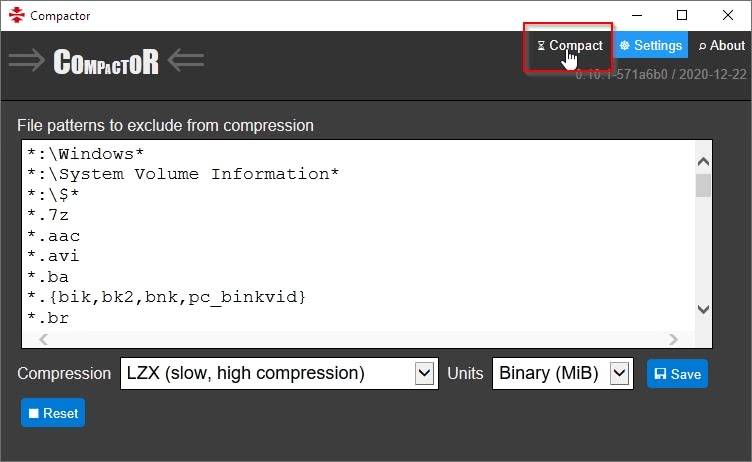 How to Reduce Your Software's Storage Usage With Compactor for Windows