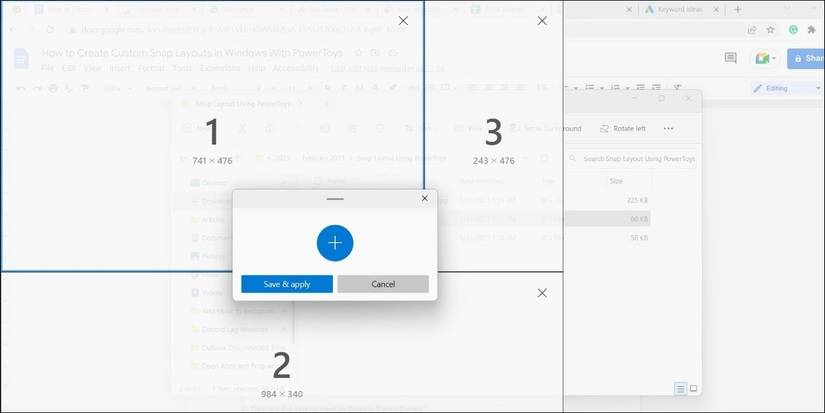 How to Create Custom Snap Layouts in Windows With PowerToys