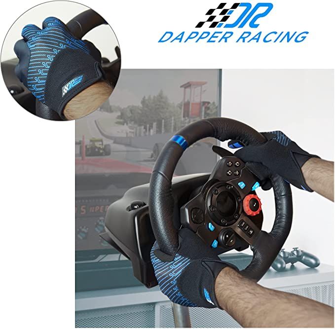 دستکش بازی Dapper Racing دسته فرمان