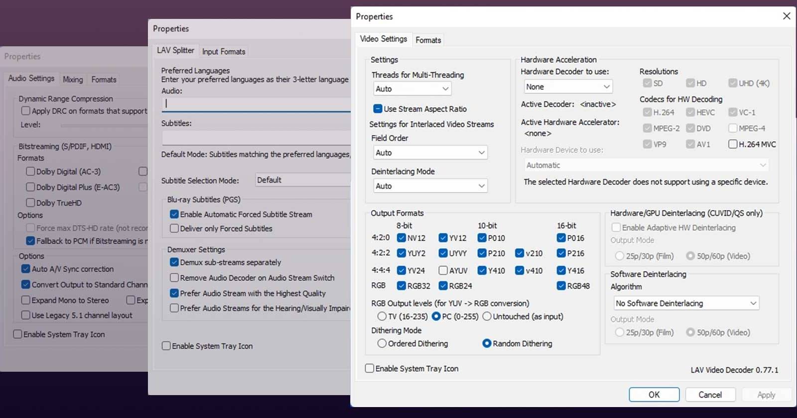 How to Use LAV Filters on Windows, and What They Do