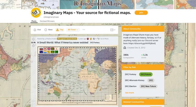 Fun Map Style 5 Fun Map Sites for Cool and Interesting Cartography