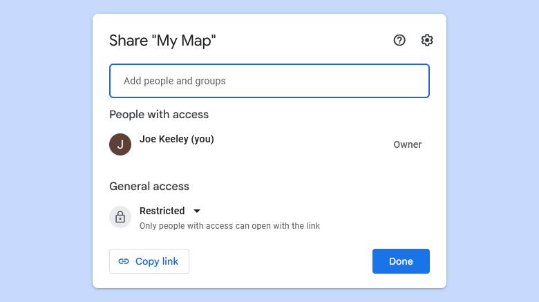 How to Create Shared Collaborative Google Maps