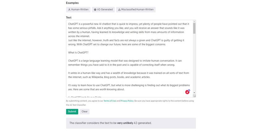 OpenAI Launches an AI Detector Tool to Counter ChatGPT-Generated Text