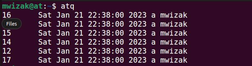 How to Schedule One-Time Jobs on Linux Using at