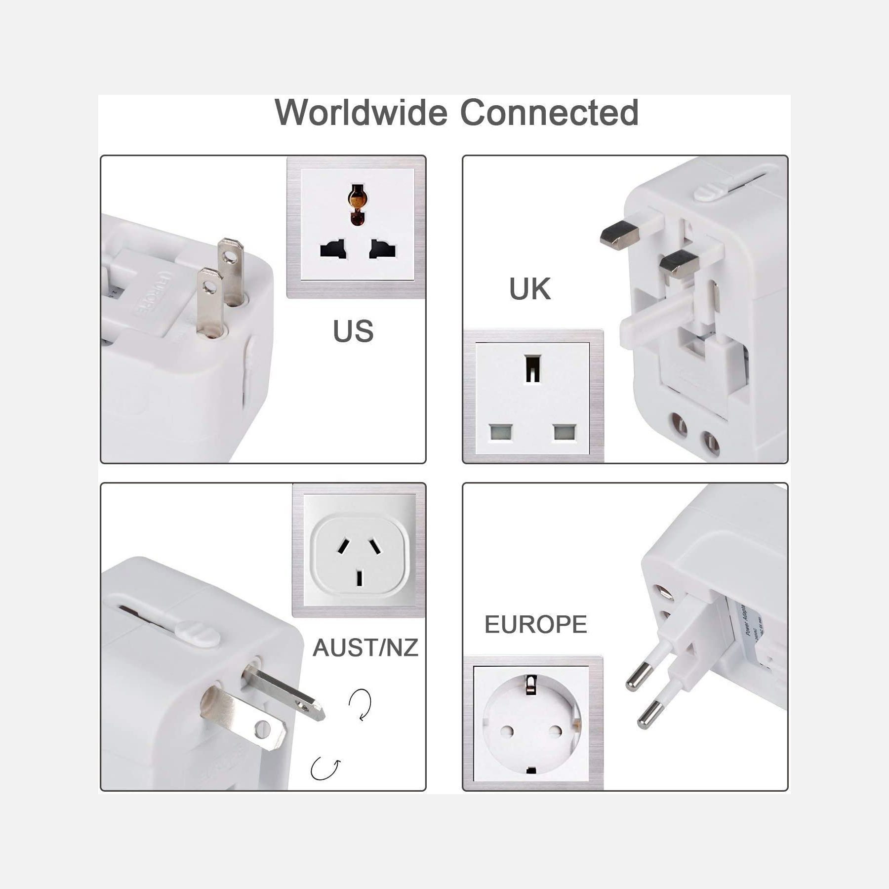 LKY Global Travel Adapter 02