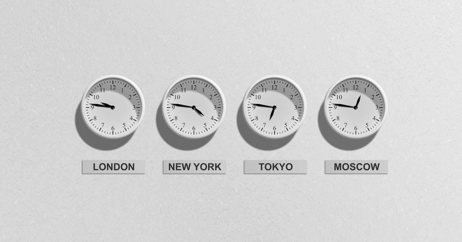 8 Time Management Tips When Working in Different Time Zones