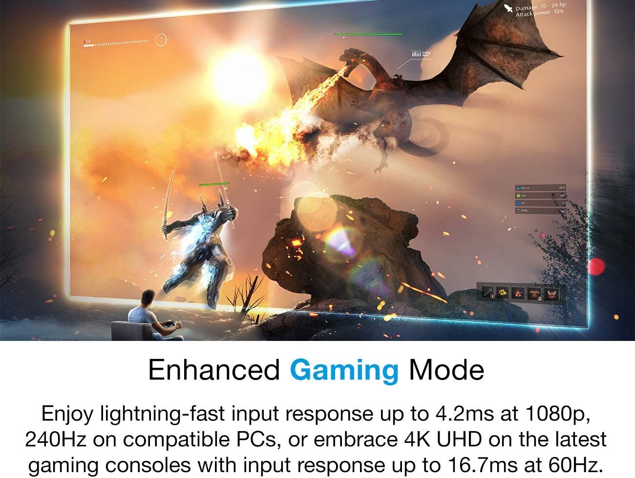 Optoma UHD35 Gaming Mode