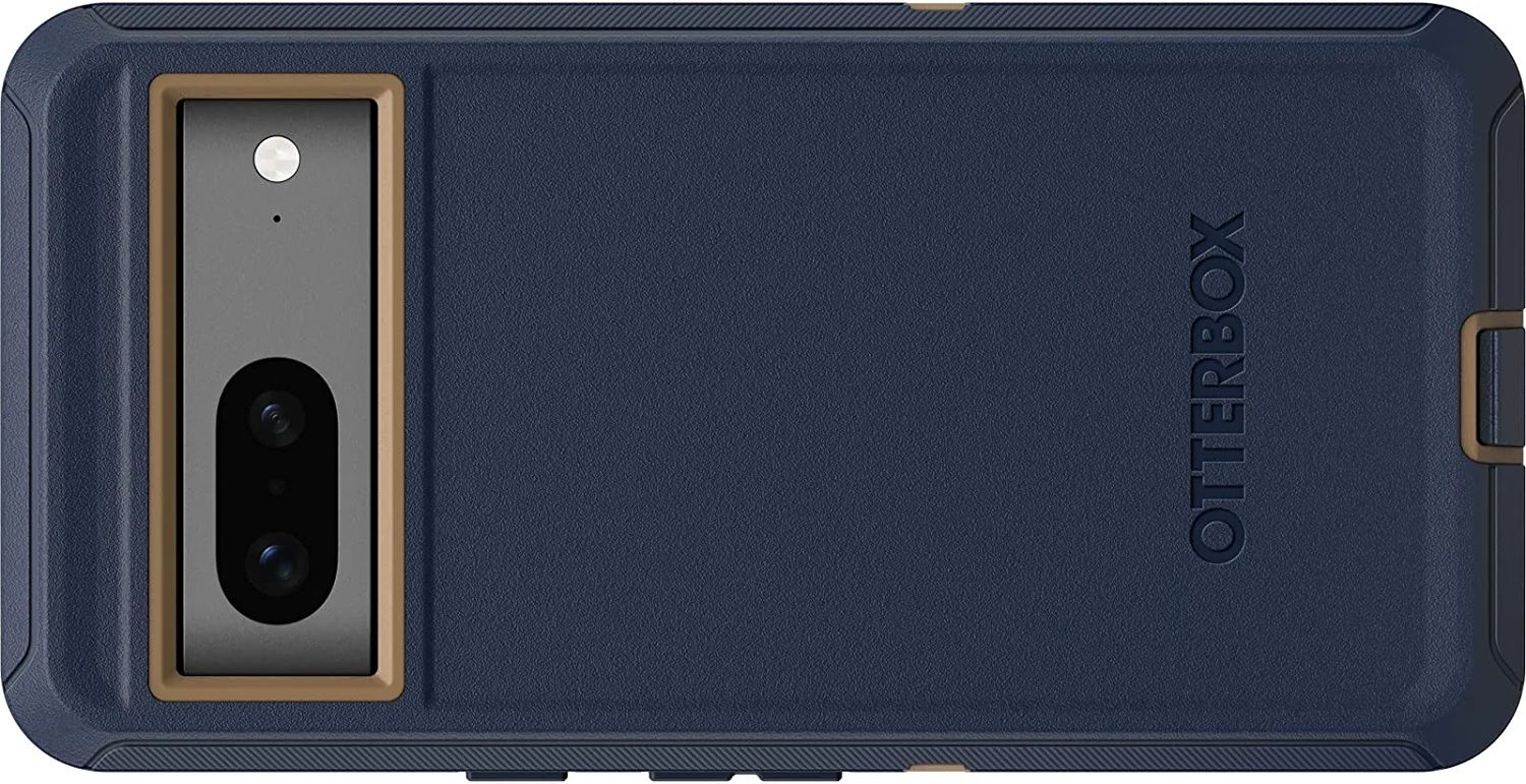 a blue-colored otterbox defender series for google pixel 7