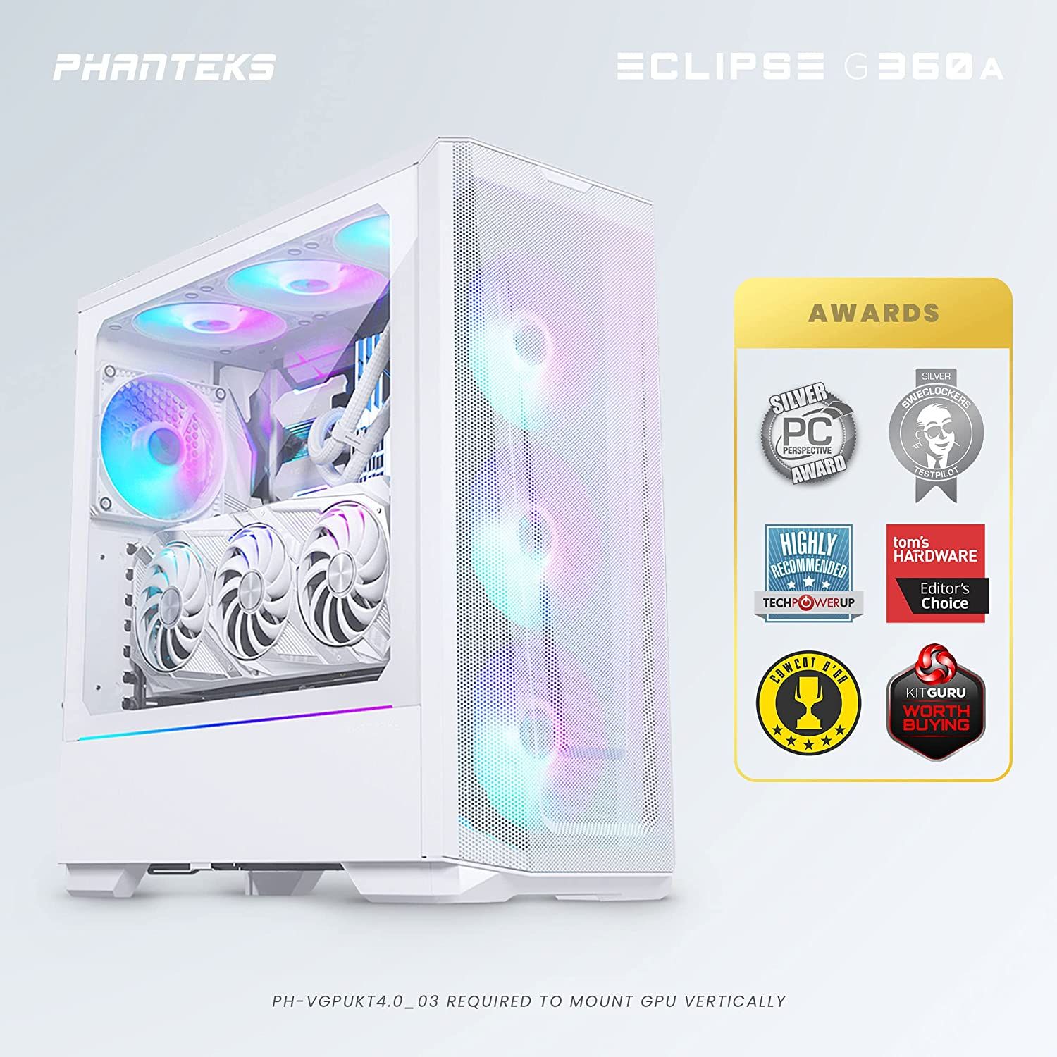 جوایز Phanteks Eclipse G360A