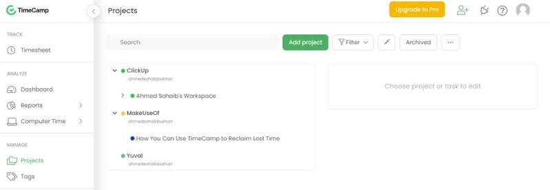 How to Use TimeCamp to Reclaim Your Lost Time