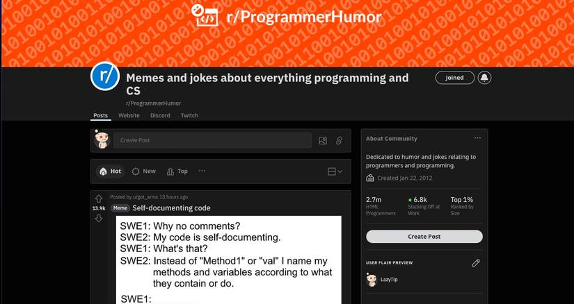 Programmers Reddit 5 Great Sites for Programming Humor