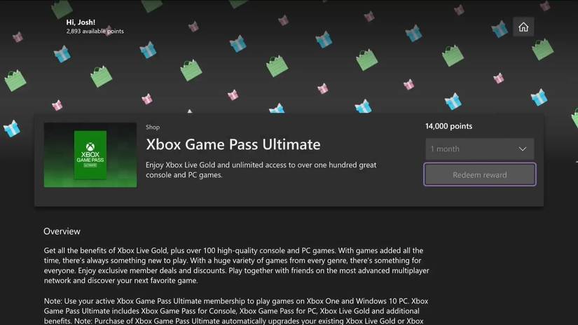 Microsoft Rewards Xbox One How to Redeem Microsoft Reward Points on the Xbox Series X|S Console