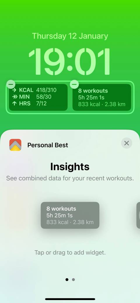 The 11 Best Fitness Lock Screen Widgets for Your iPhone