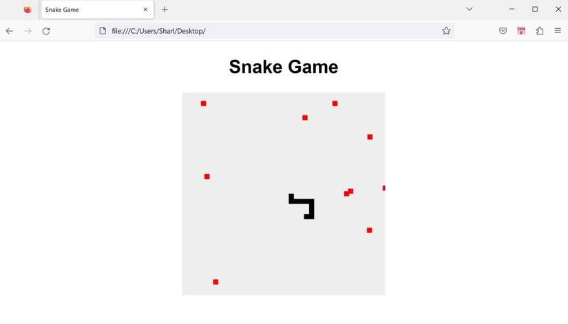 How to Make a Snake Game Using HTML, CSS, and JavaScript