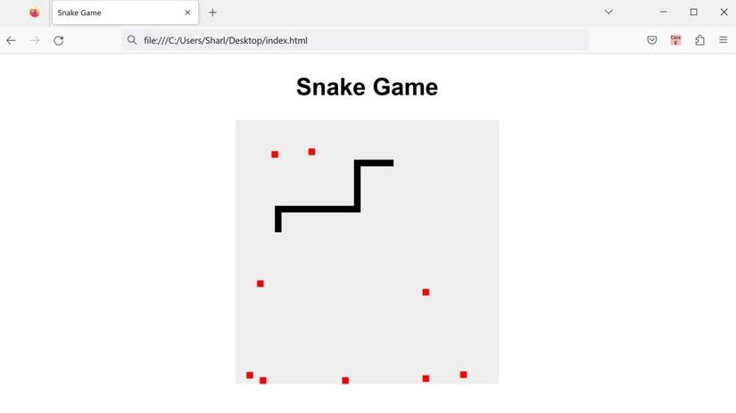 How to Make a Snake Game Using HTML, CSS, and JavaScript