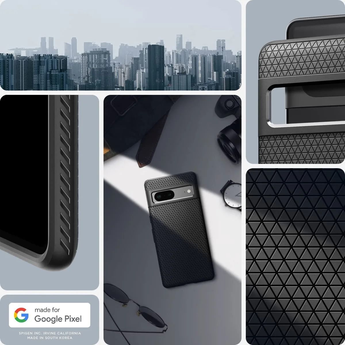 the spigen liquid air case featured in the city