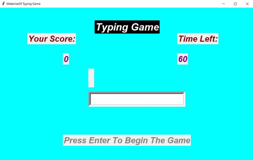 Test Your Typing Speed and Accuracy Using Python