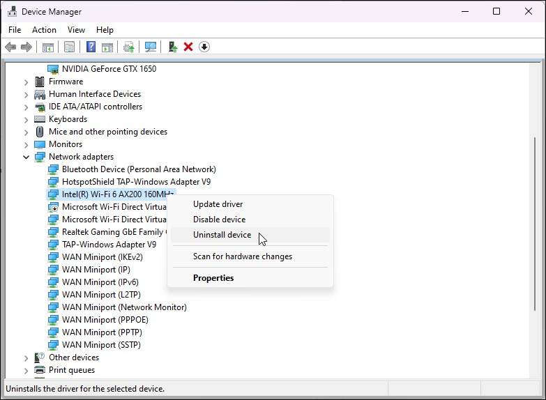 How to Fix the Network Adapter Error Code 31 on Windows