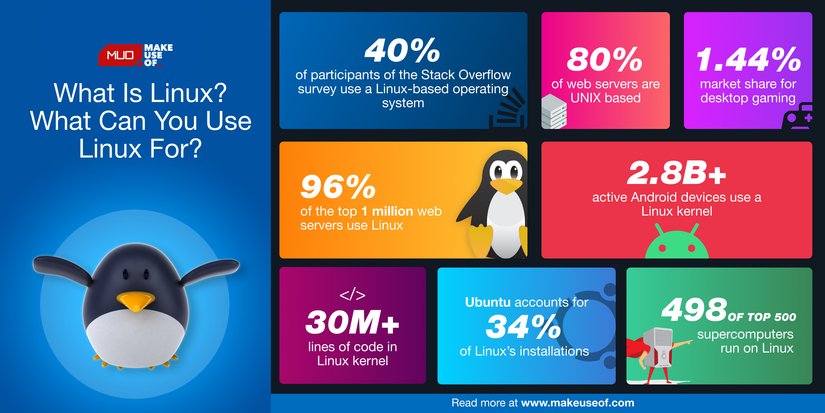 What Is Linux? What Can You Use Linux For?